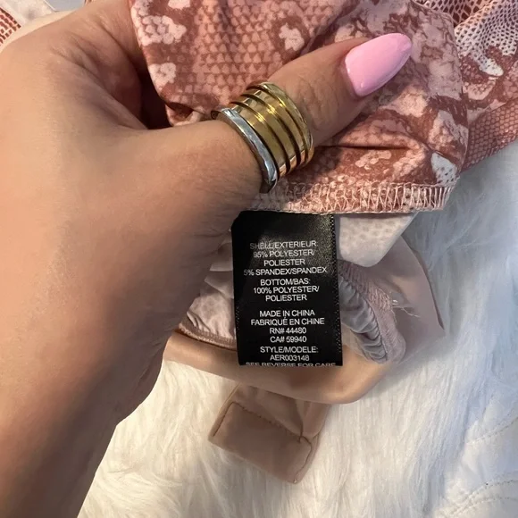 AFRM x Nordstrom Snakeprint Bodysuit - Picture 7 of 8